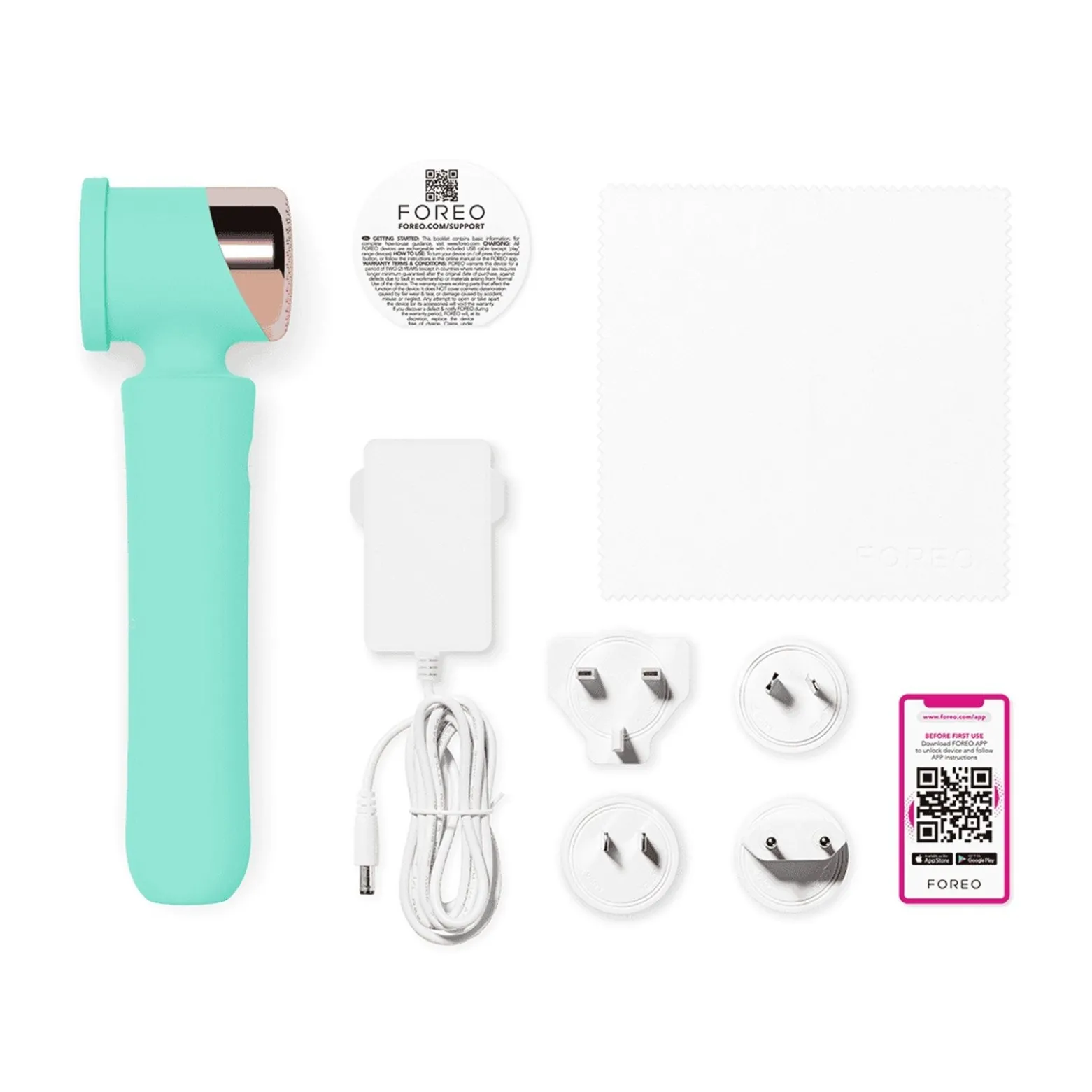 FOREO PEACH™ 2 IPL Hair Removal Device Mint