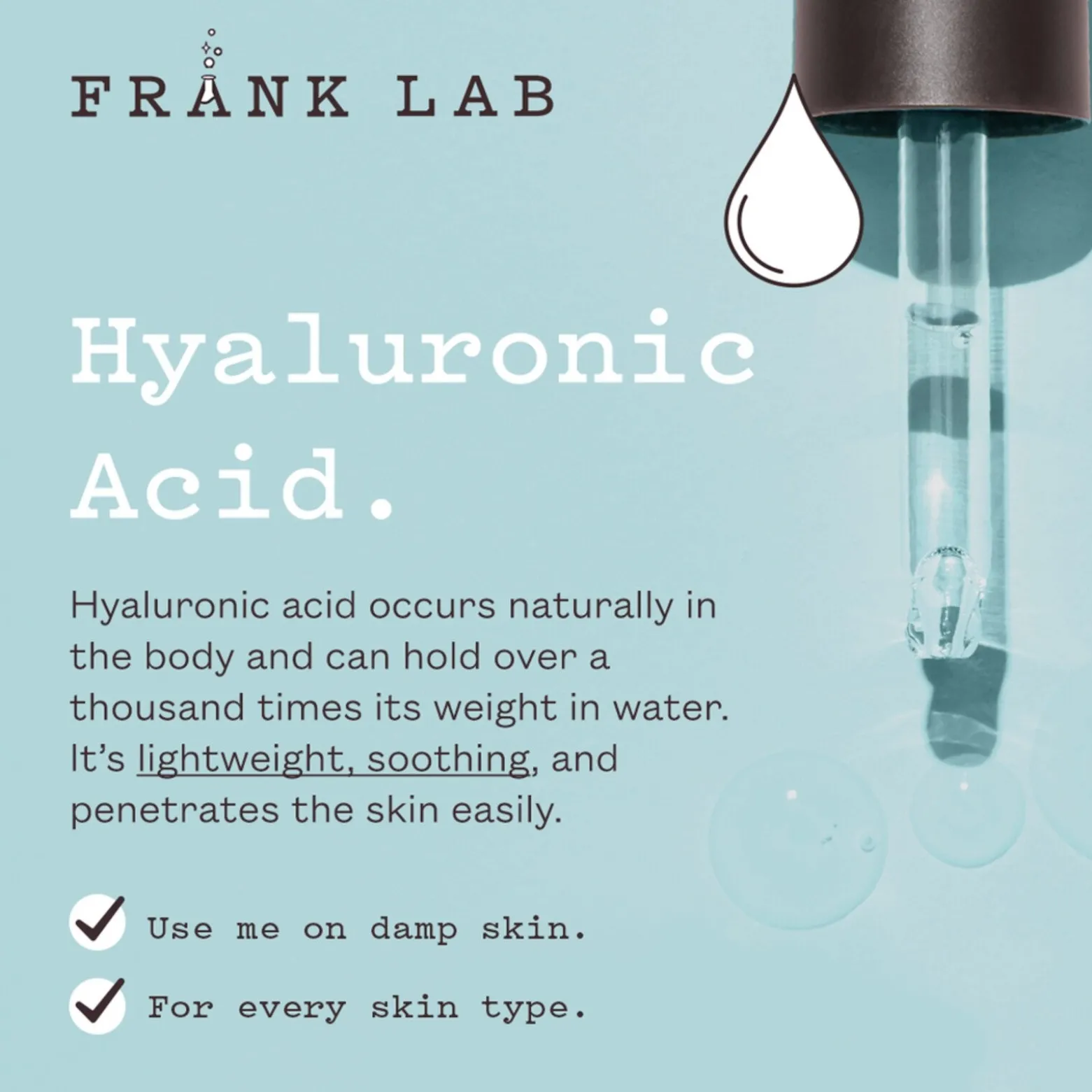 Frank Body Hyaluronic Acid Body Serum 50ml (1.69floz)