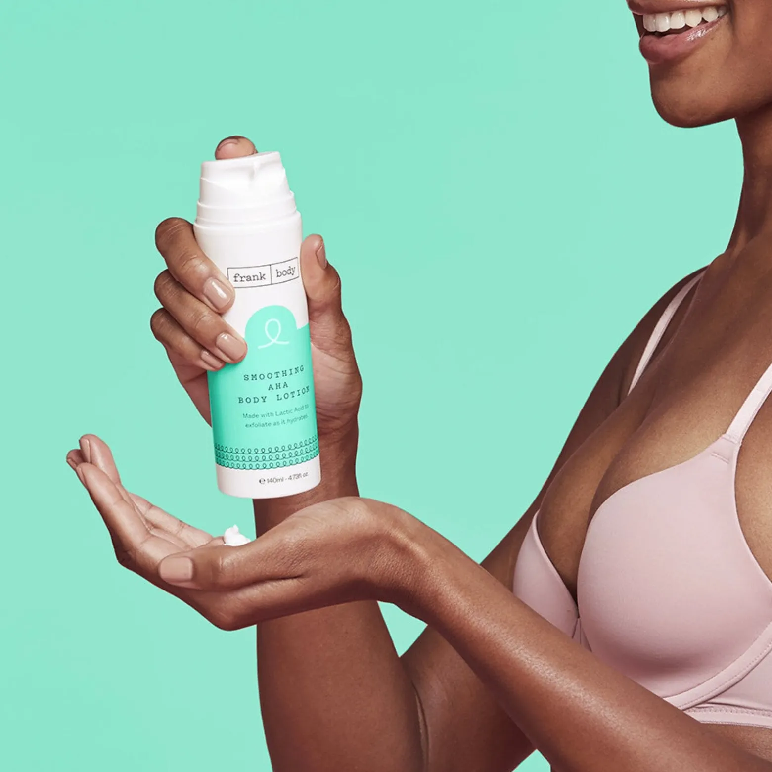 Frank Body Smoothing AHA Body Lotion 140ml (4.73floz)