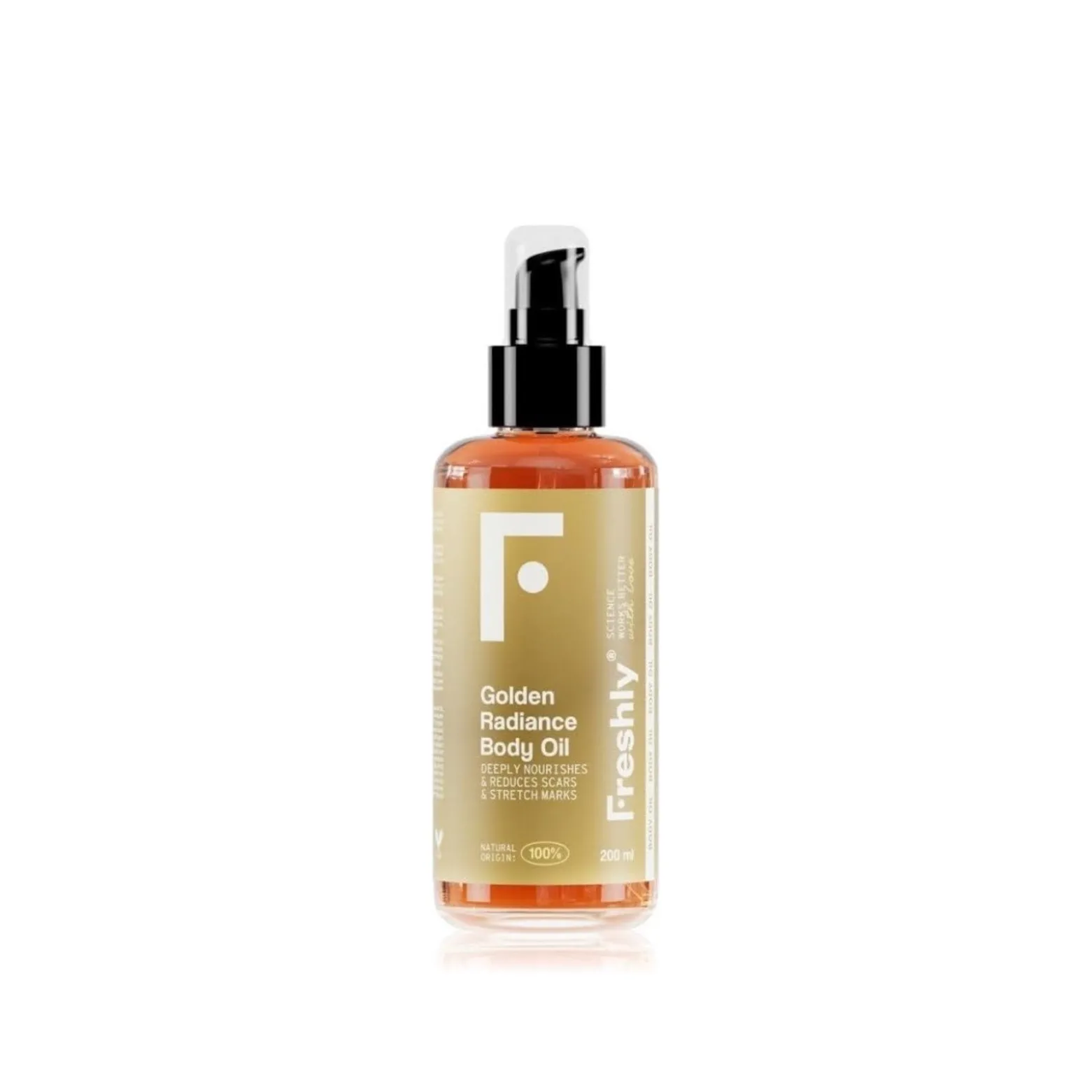 Freshly Cosmetics Golden Radiance Body Oil 200ml (6.76floz)