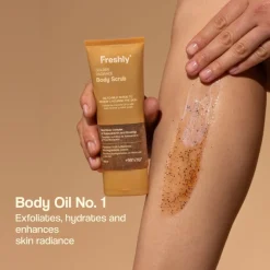 Freshly Cosmetics Golden Radiance Body Scrub 100ml (3.38floz)