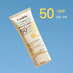 Freshly Cosmetics Pediatrics D+ Natural Suncare Mineral Lotion SPF50+ 50ml (1.69floz)