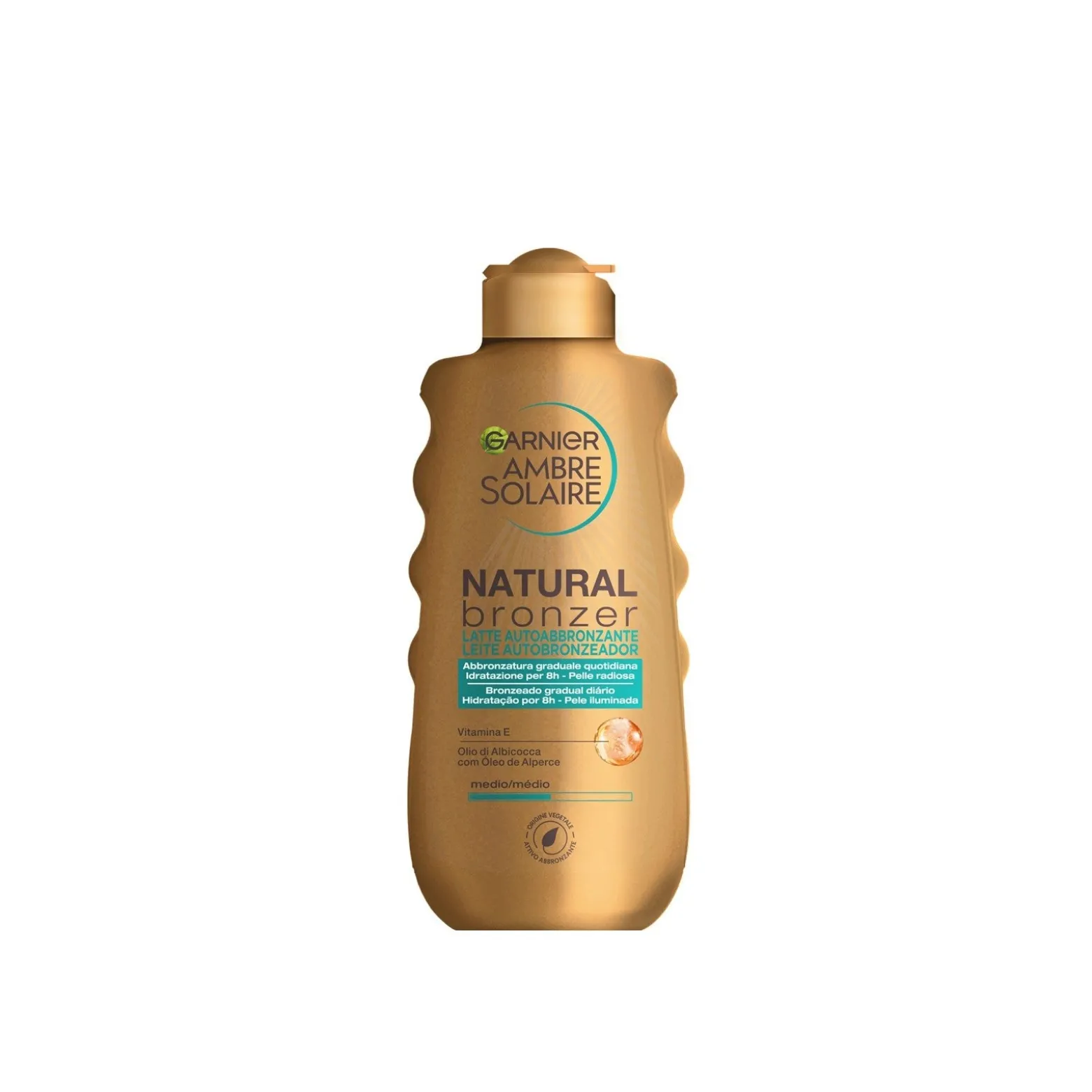 Garnier Ambre Solaire Natural Bronzer Self-Tanning Milk 175ml (5.91floz)