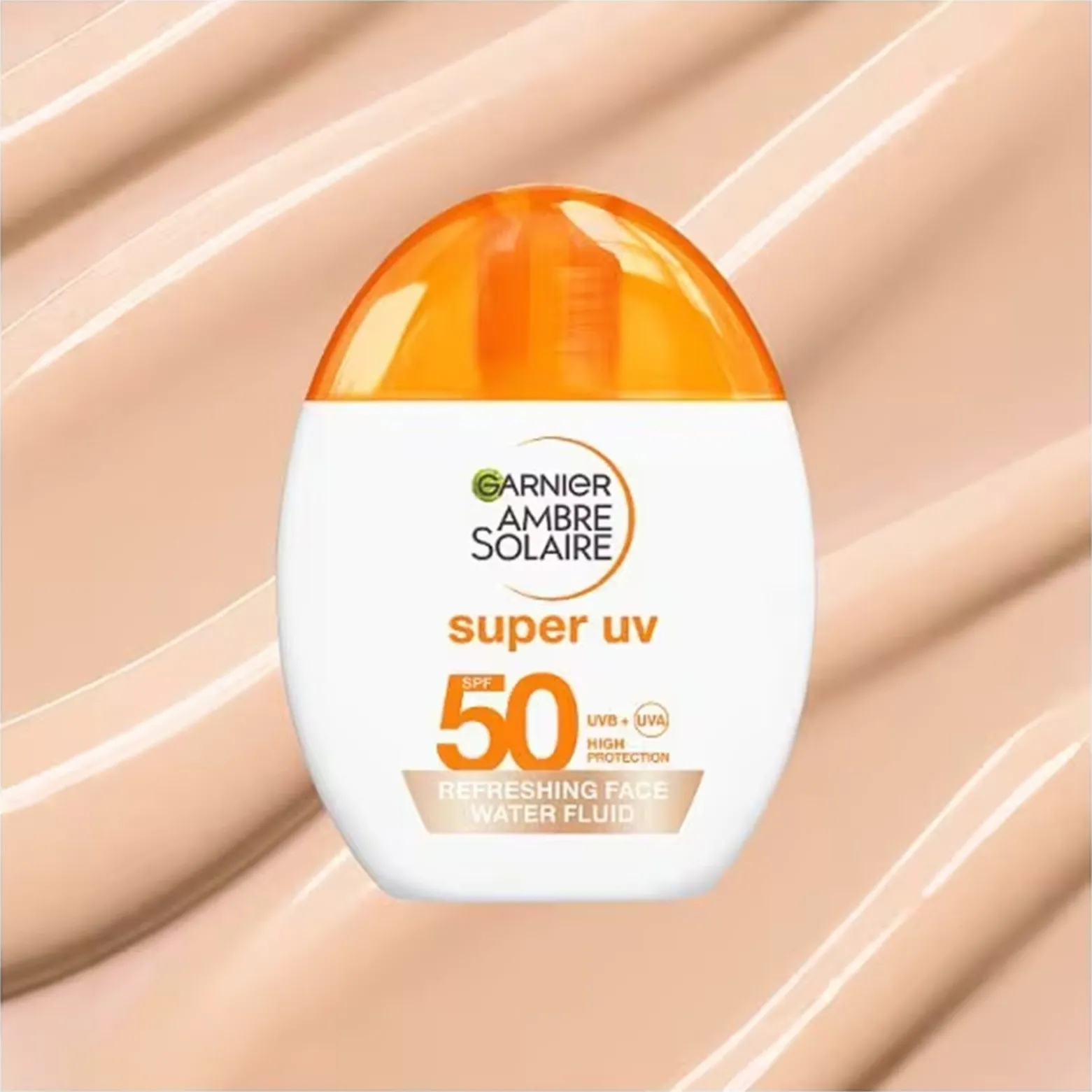 Garnier Ambre Solaire Super UV Refreshing Face Water Tinted Fluid SPF50 40ml (1.35floz)