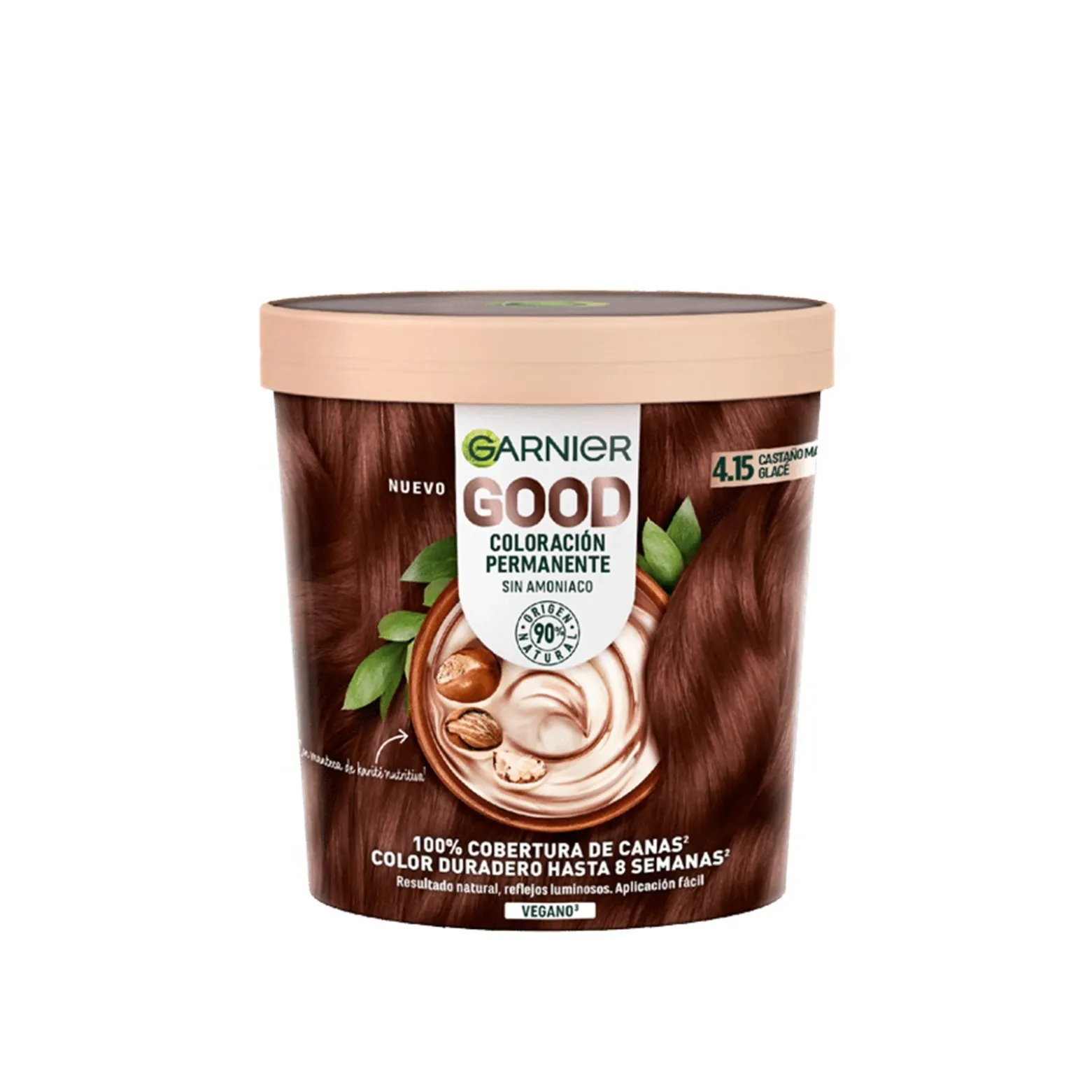 Garnier Good Permanent Hair Dye 4.15 Iced Chestnut Brown