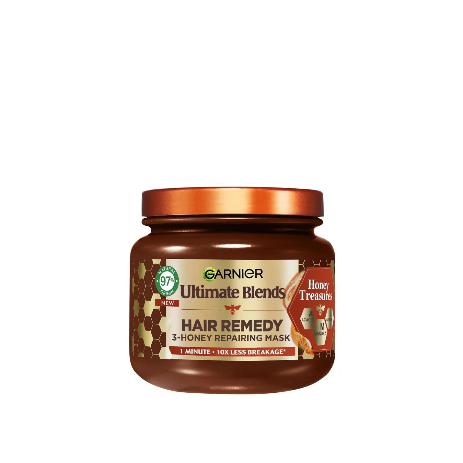 Garnier Ultimate Blends Hair Remedy Honey Treasures Mask 340ml (11.49floz)