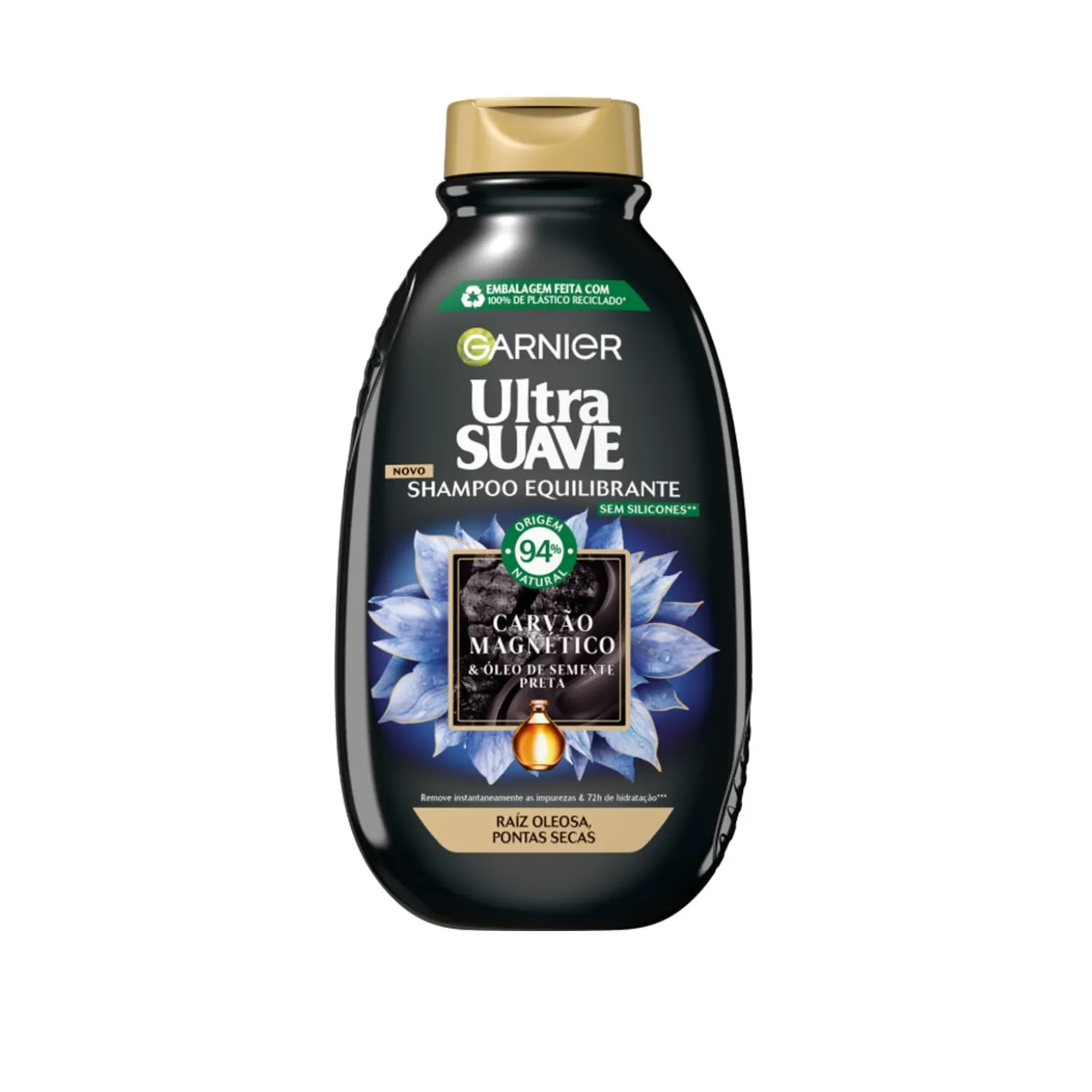 Garnier Ultimate Blends Magnetic Charcoal Shampoo 400ml (13.52floz)
