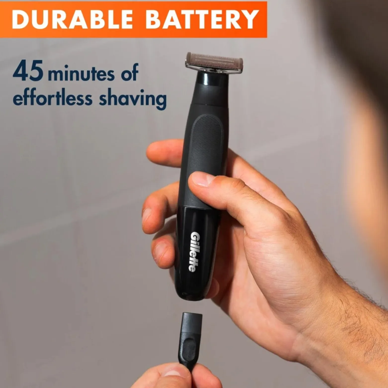 Gillette Fusion One All-in-One Face and Body Hybrid Trimmer and Shaver