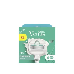 Gillette Venus Pro ComfortGlide Sensitive Replacement Blades x6