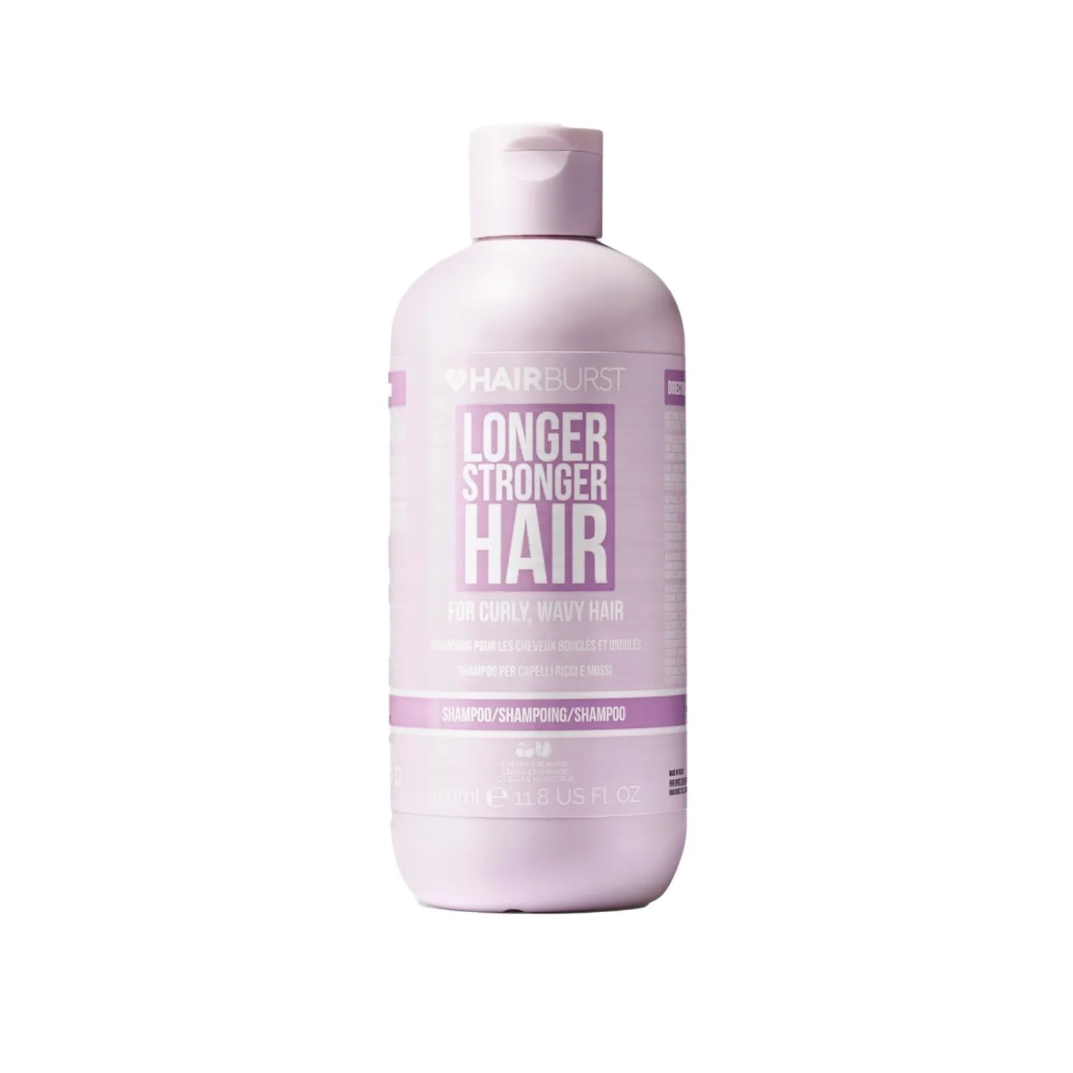 Hairburst Longer Stronger for Curly & Wavy Hair Shampoo 350ml (11.8floz)