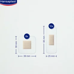 Hansaplast Aqua Protect Waterproof Wound Plasters x20