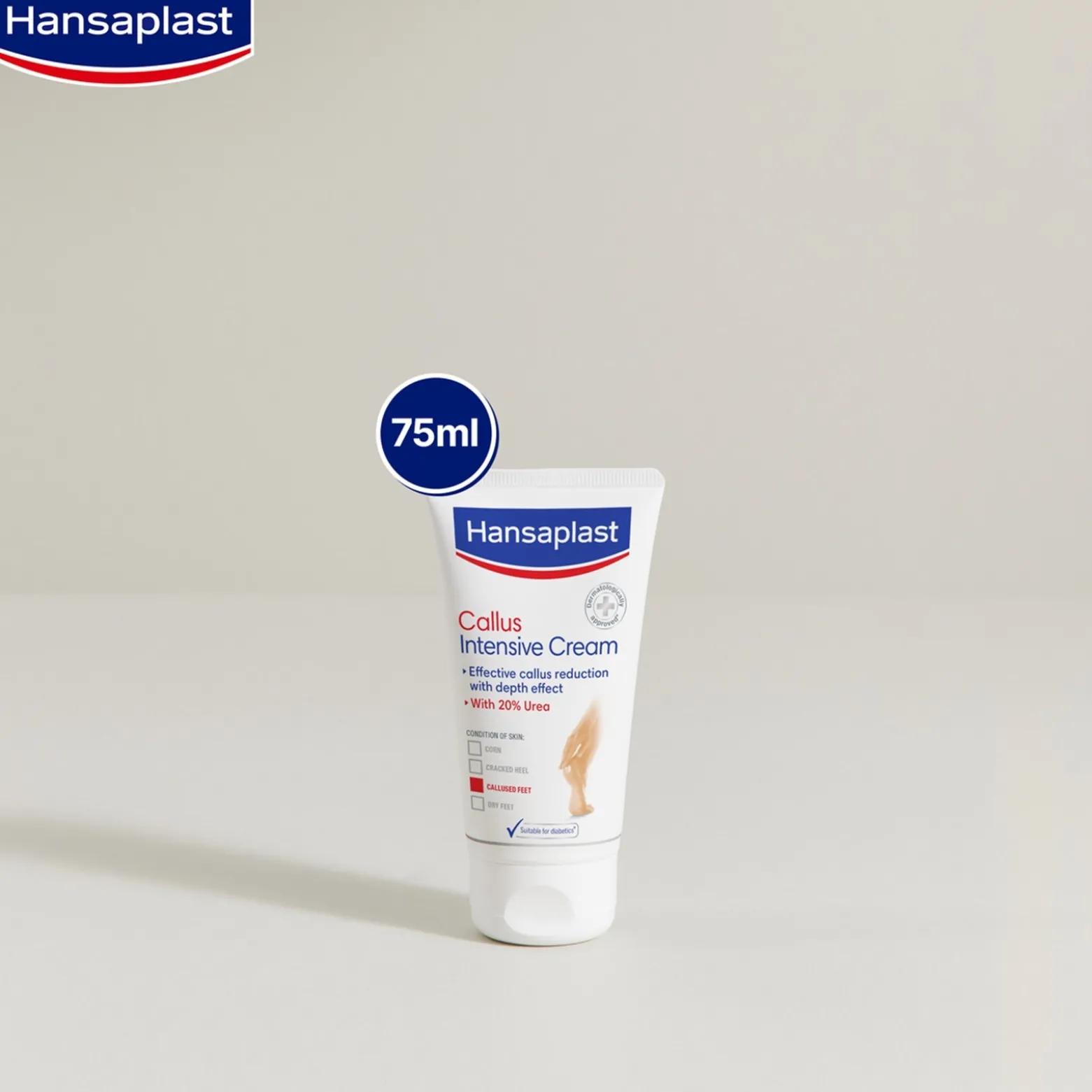 Hansaplast Callus Intensive Cream 75ml (2.54floz)