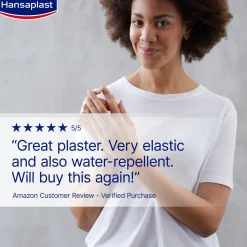 Hansaplast Elastic Extra Flexible Water Resistant Plasters x10