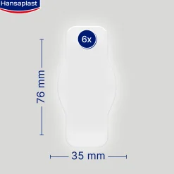 Hansaplast Second Skin Protection Plaster x6