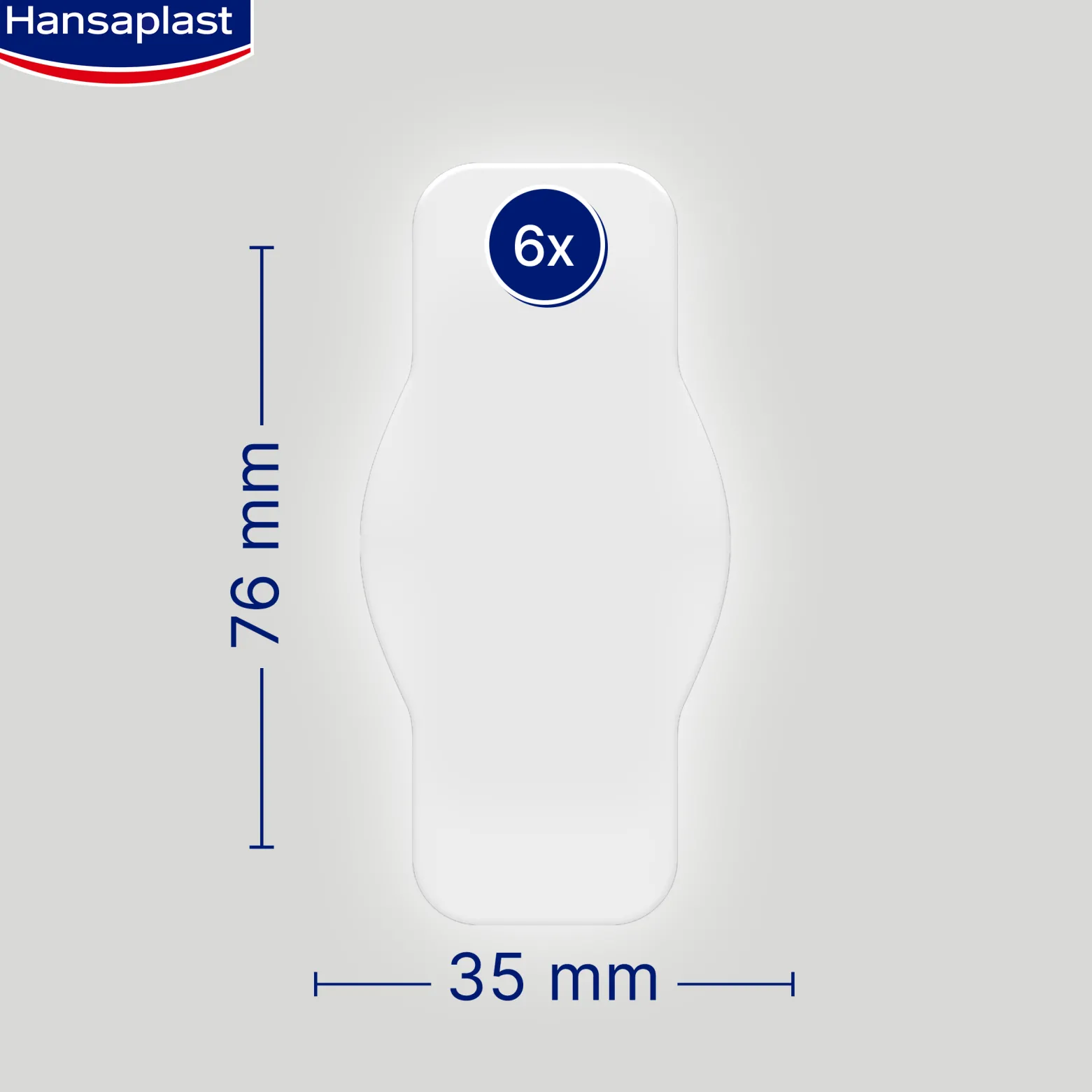 Hansaplast Second Skin Protection Plaster x6