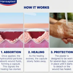 Hansaplast Second Skin Protection Plaster x6