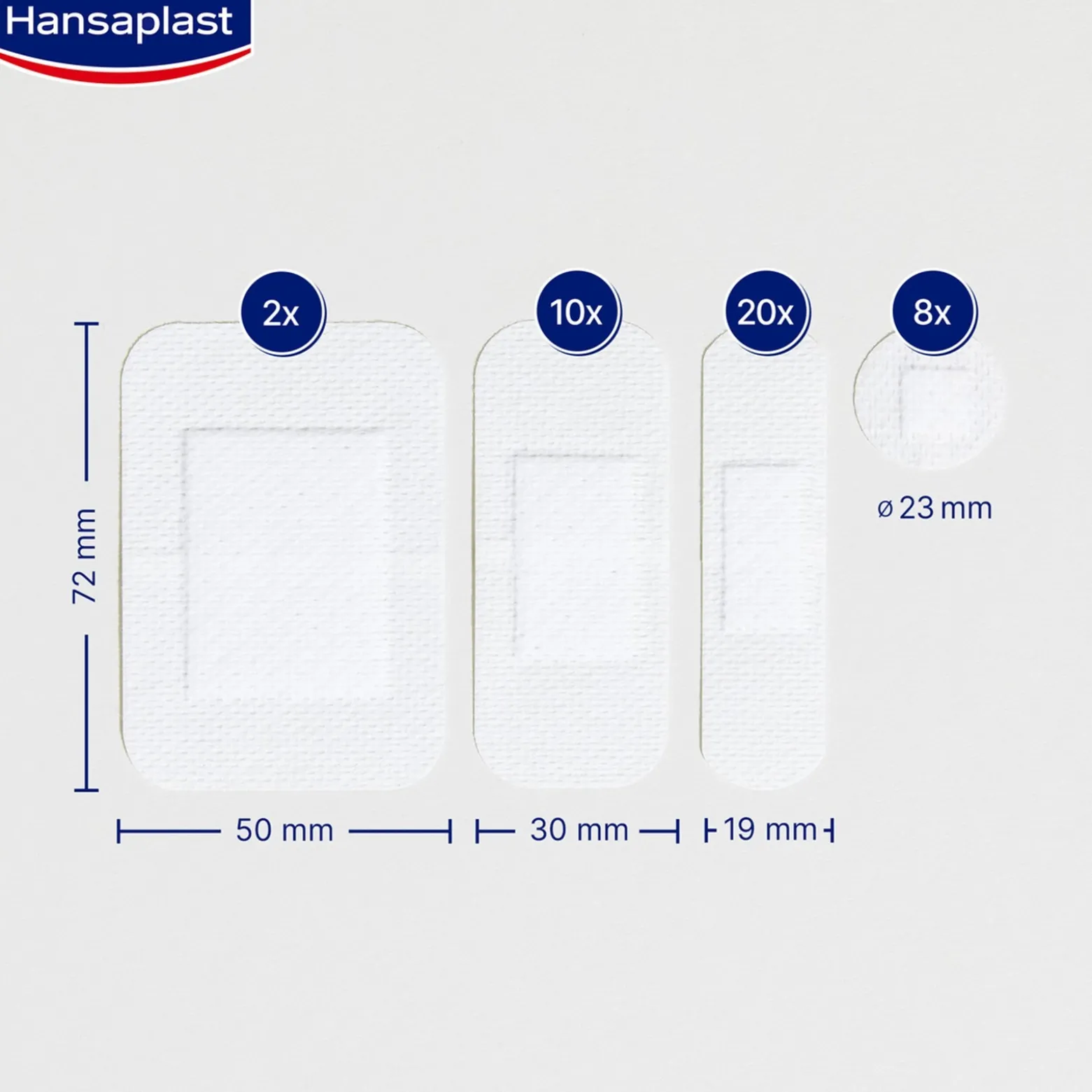 Hansaplast Sensitive Plasters x40