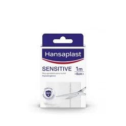 Hansaplast Sensitive Plasters 1mx6cm (1.1ydx2.4in)