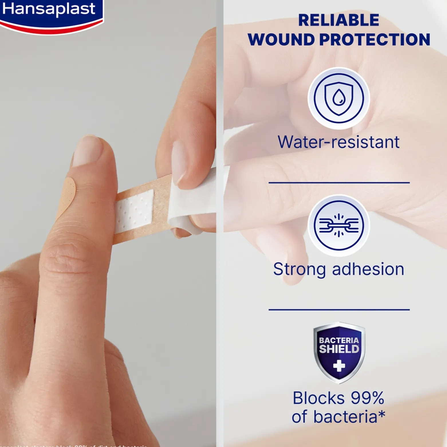 Hansaplast Universal Water Resistant Plasters x100