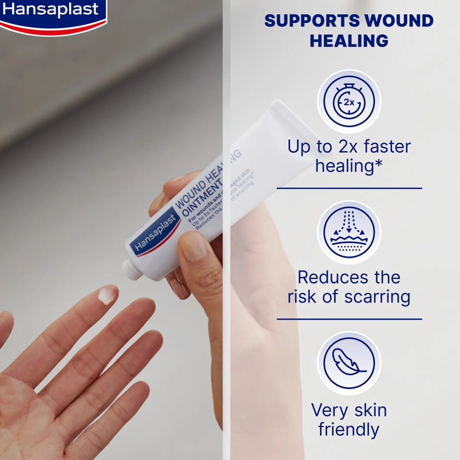 Hansaplast Wound Healing Ointment 50g (1.76floz)