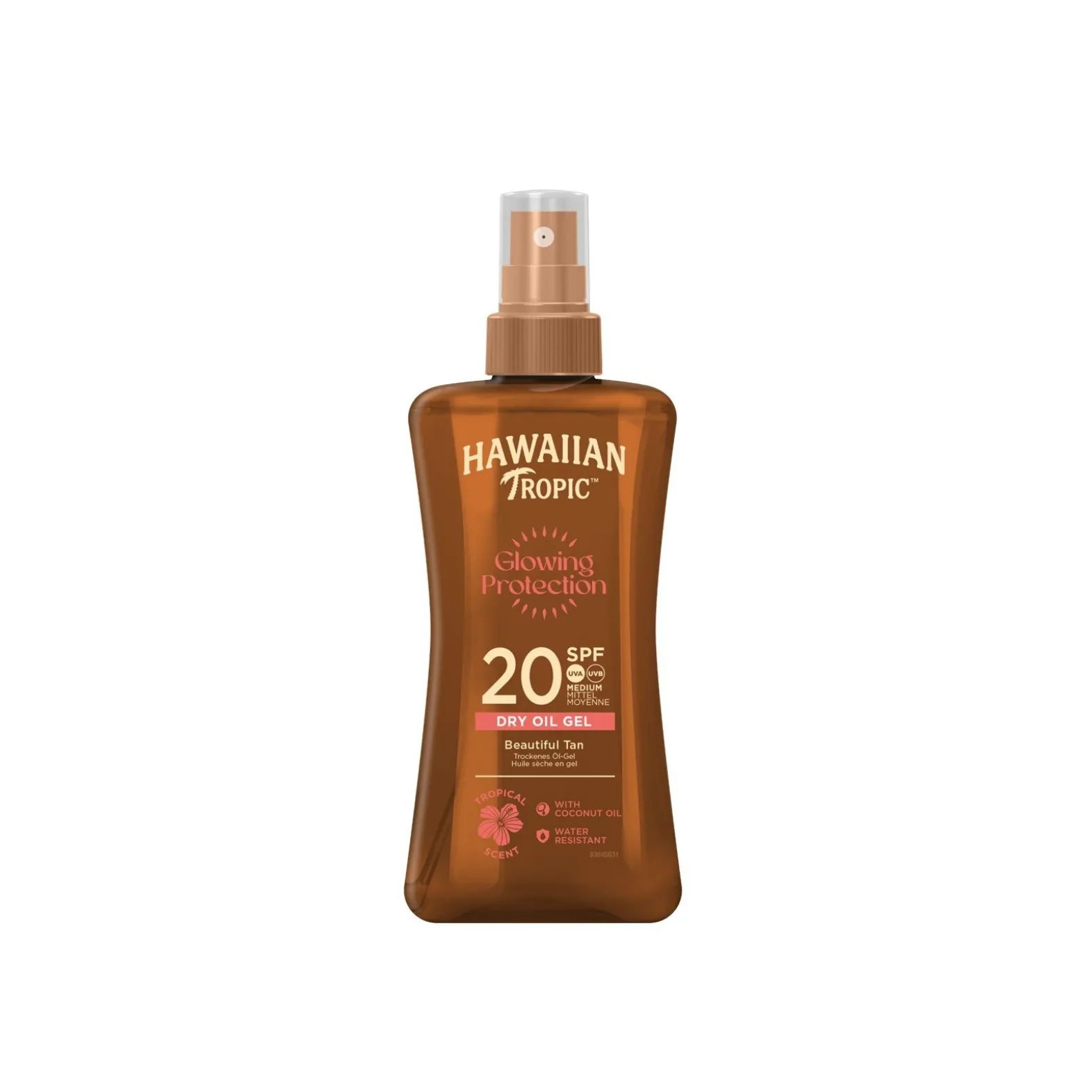 Hawaiian Tropic Glowing Protection Dry Spray Oil SPF20 200ml (6.8floz)