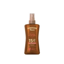 Hawaiian Tropic Protective Coconut & Guava Dry Spray Oil SPF15 200ml (6.8floz)