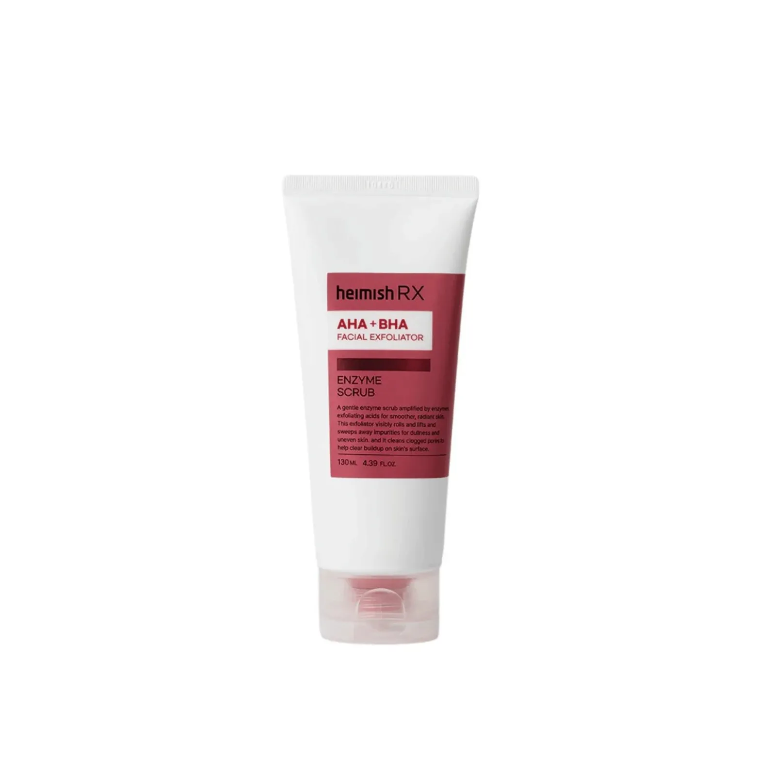 heimish RX AHA + BHA Enzyme Scrub 130ml (4.39floz)