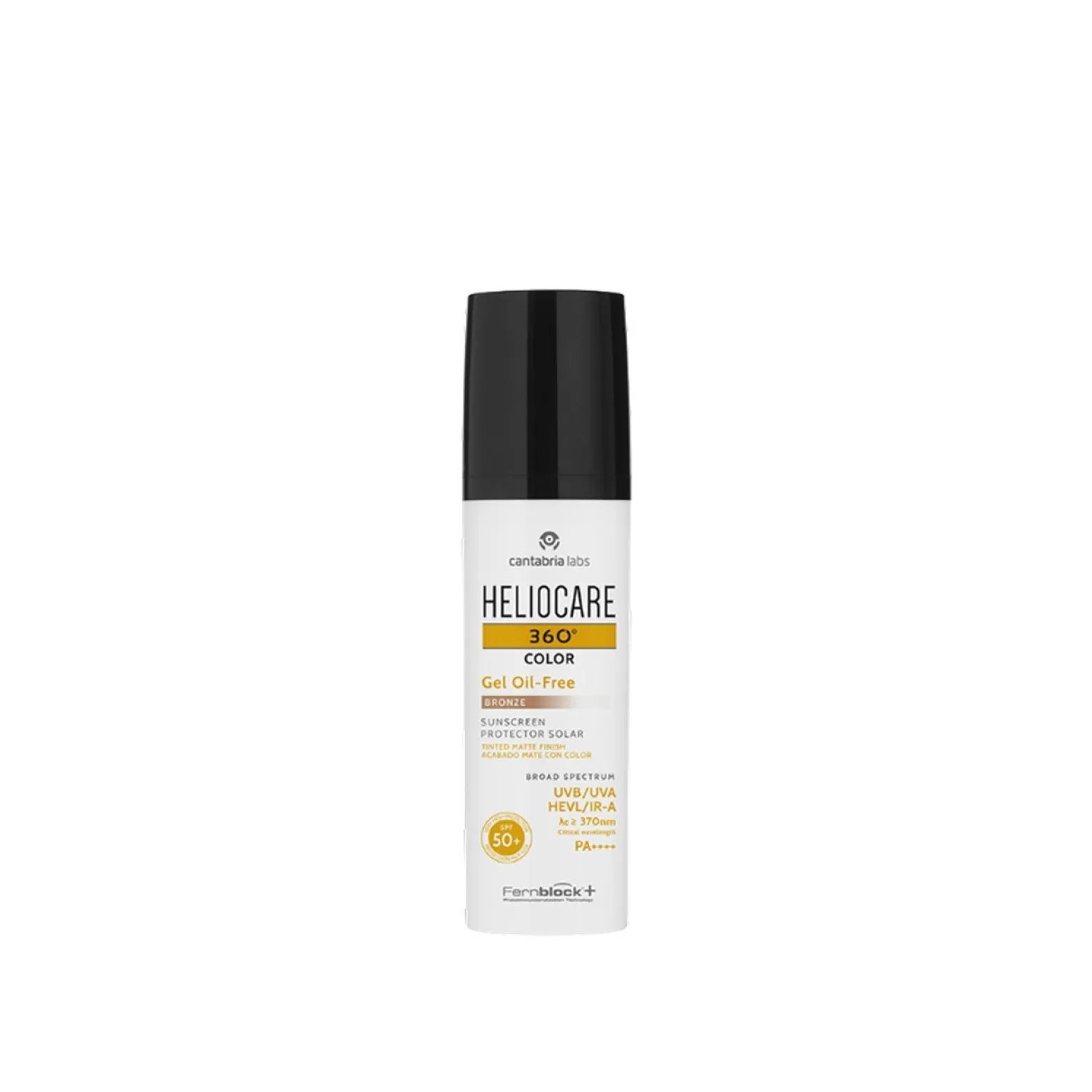 Heliocare 360 Color Gel Oil-Free SPF50+ Bronze Sunscreen 50ml (1.69floz)