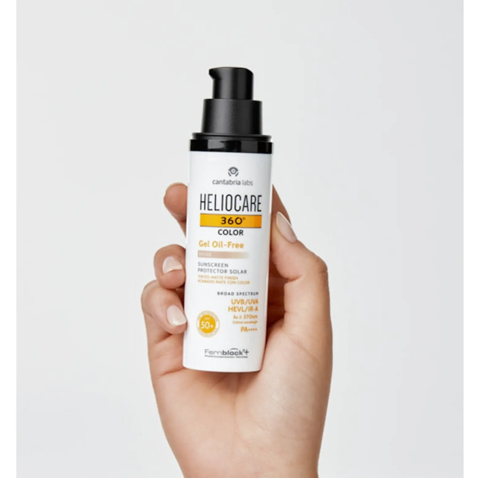 Heliocare 360 Color Gel Oil-Free SPF50+ Bronze Sunscreen 50ml (1.69floz)