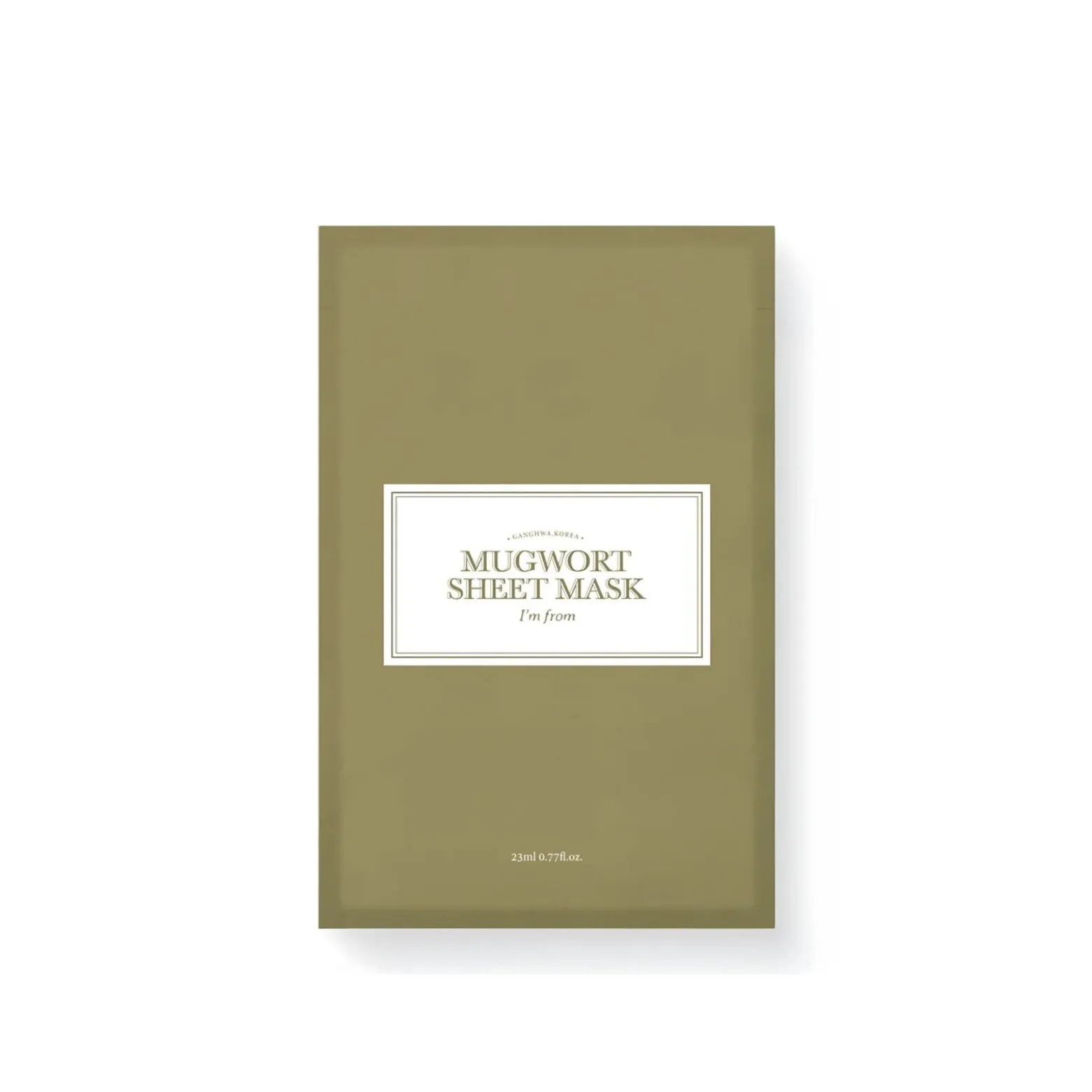 I'm From Mugwort Sheet Mask 23ml (0.77floz)