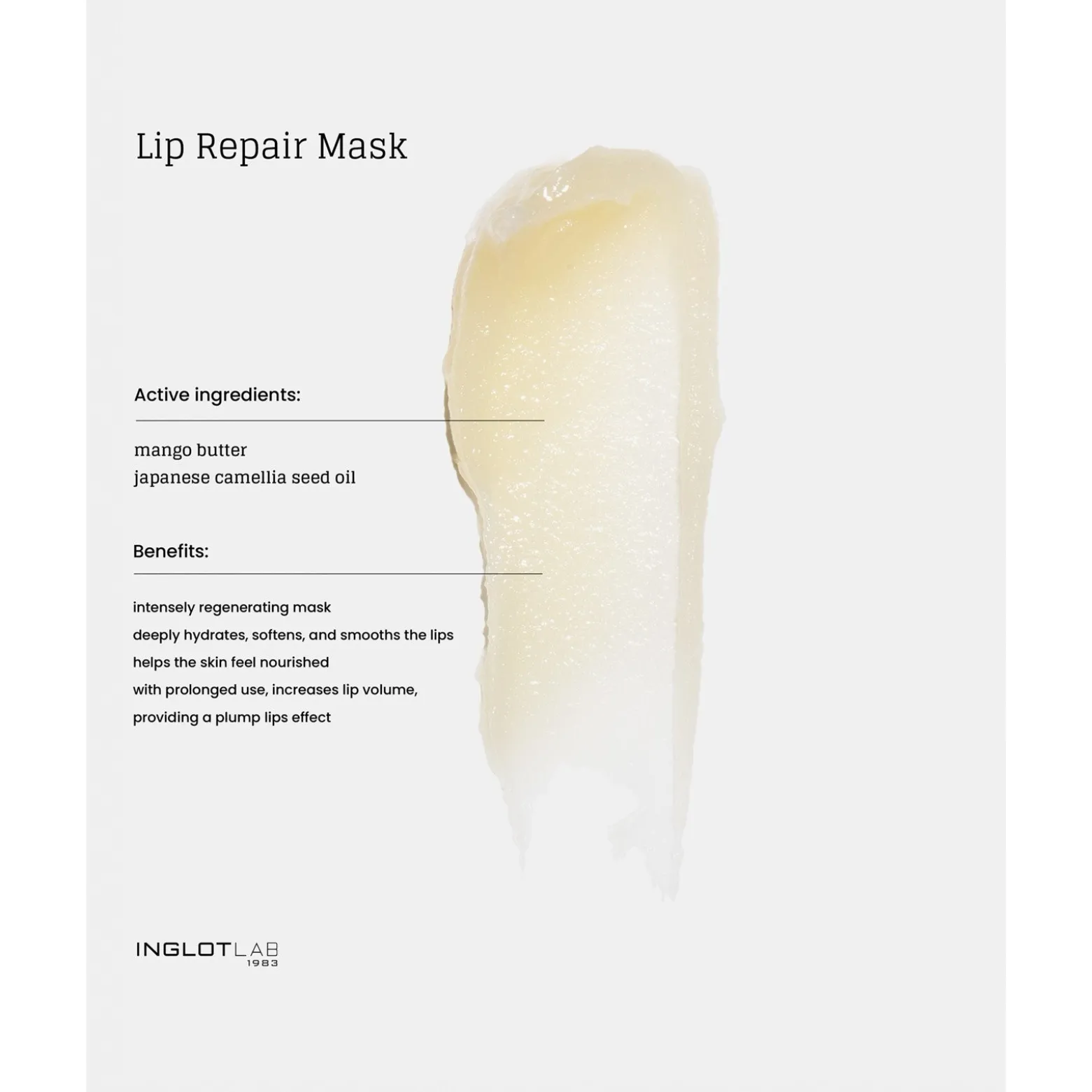 Inglot Lab Lip Repair Mask 4g (0.14oz)