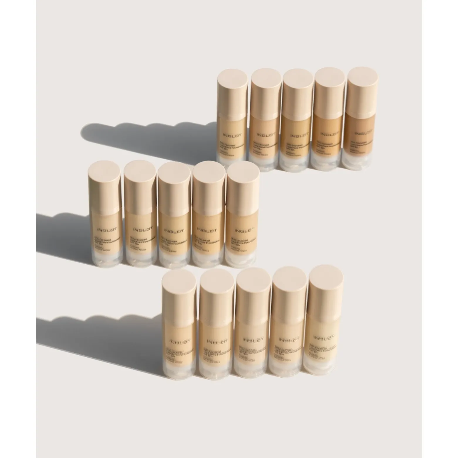 Inglot Skin Focused Care Face Foundation SPF50+ 304 Classic Beige 30ml (1floz)