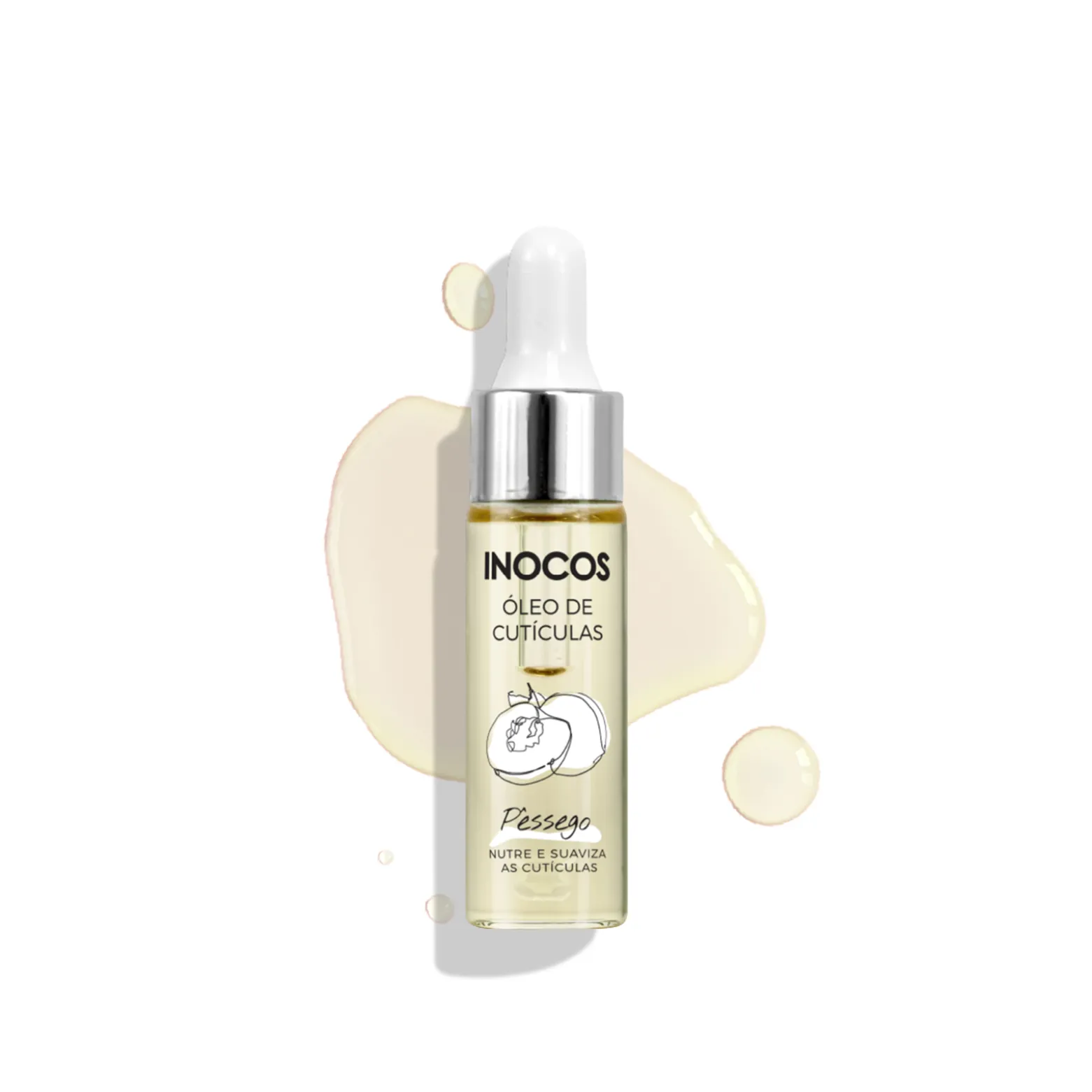 INOCOS Cuticle Oil Peach 15ml (0.50floz)