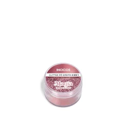 INOCOS 2-In-1 Glitter Powder Effect Magic Rose Gold 3g (0.10oz)