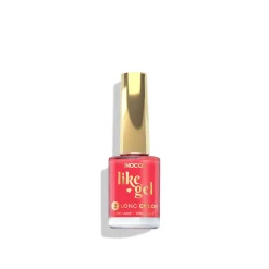 INOCOS Like Gel 2 Long Color Nail Polish 145 Electric Grapefruit 11ml (0.37floz)