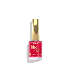 INOCOS Like Gel 2 Long Color Nail Polish 122 Spicy Red 11ml (0.37floz)