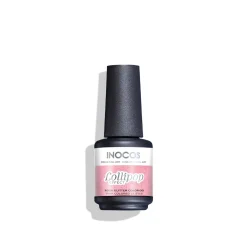 INOCOS Lollipop Effect Gel Polish LP2 Pink Colored Glitter 15ml (0.50floz)