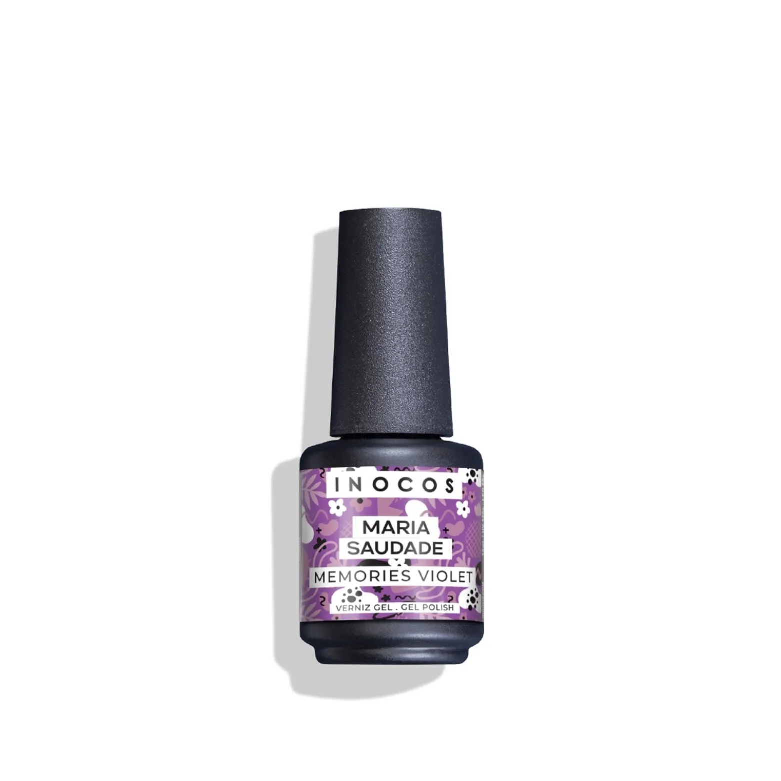 INOCOS The Marias Gel Polish GP478 Memories Violet 15ml (0.50floz)