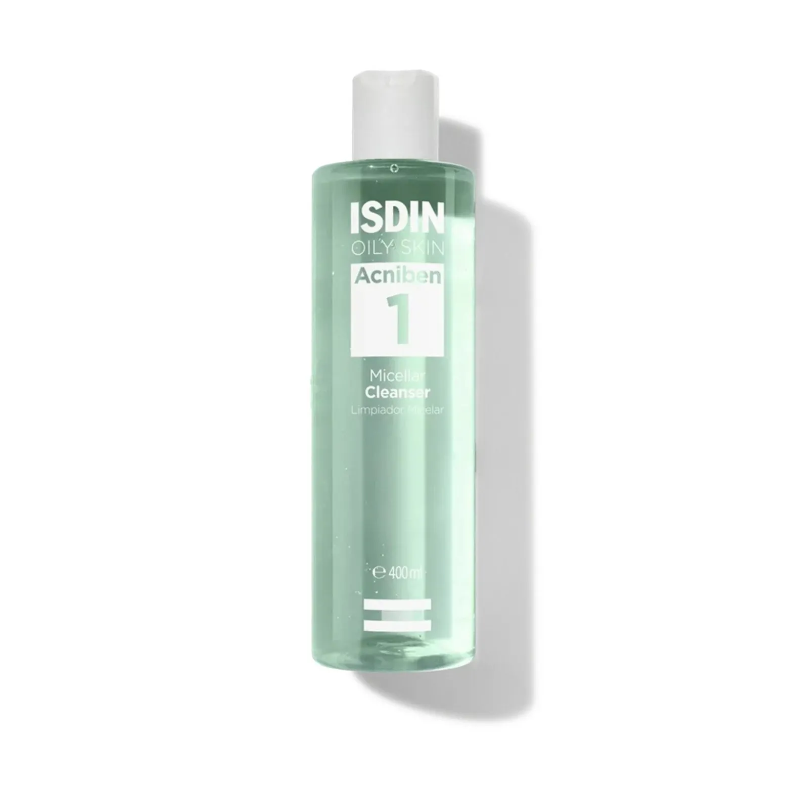 ISDIN Oily Skin Acniben 1 Micellar Cleanser 400ml (13.52floz)