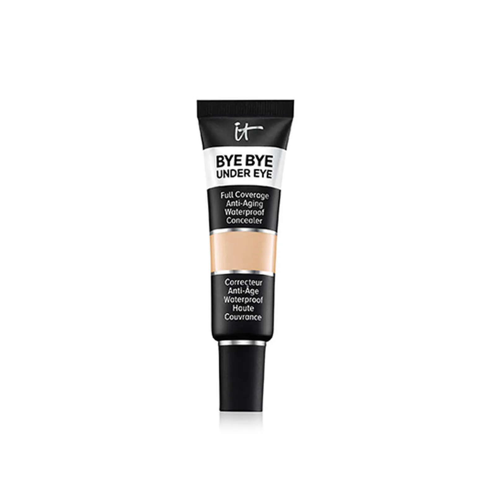 IT Cosmetics Bye Bye Under Eye Full Coverage Anti-Aging Waterproof Concealer 14.0 Light Tan (W) 12ml (0.40floz)