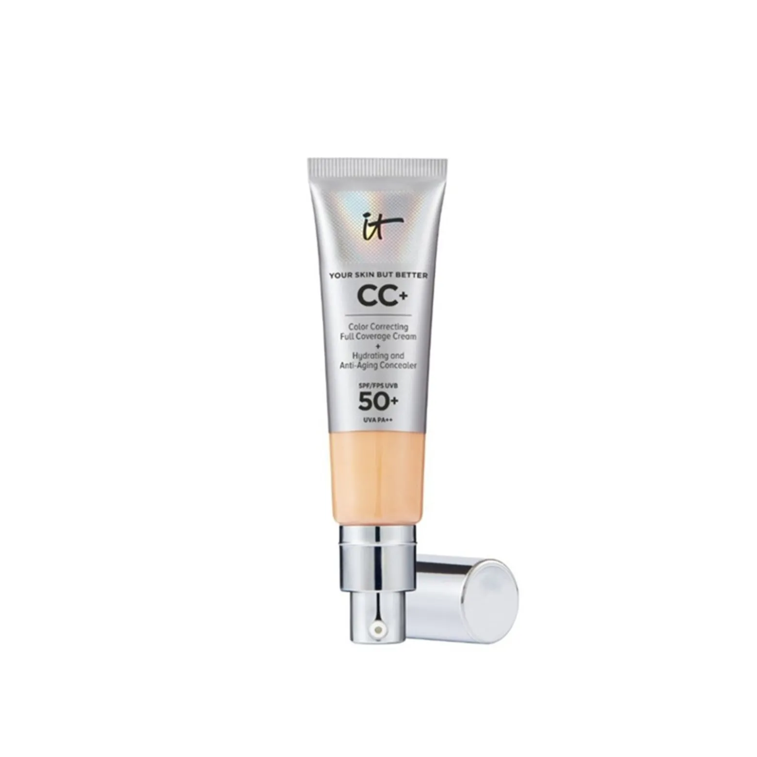 IT Cosmetics CC+ Cream Full Coverage Foundation SPF50+ Medium 32ml (1.08floz)