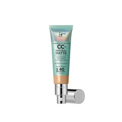 IT Cosmetics CC+ Natural Matte Foundation SPF40 Medium Tan 32ml (1.08floz)