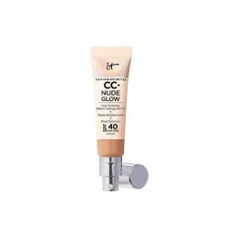 IT Cosmetics CC+ Nude Glow Lightweight Foundation SPF40 Medium Tan 32ml (1.08floz)