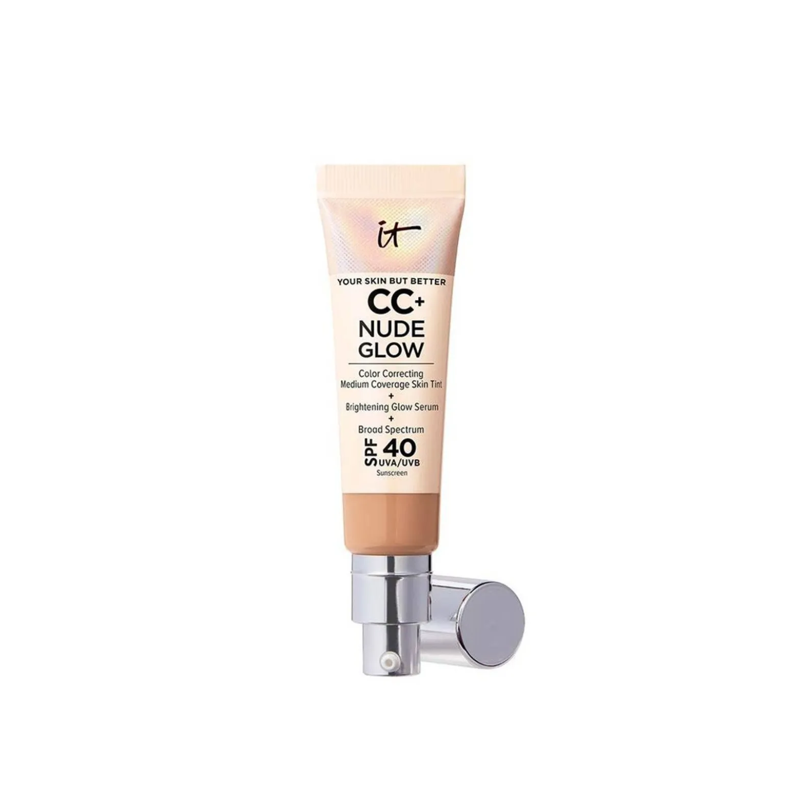 IT Cosmetics CC+ Nude Glow Lightweight Foundation SPF40 Medium Tan 32ml (1.08floz)