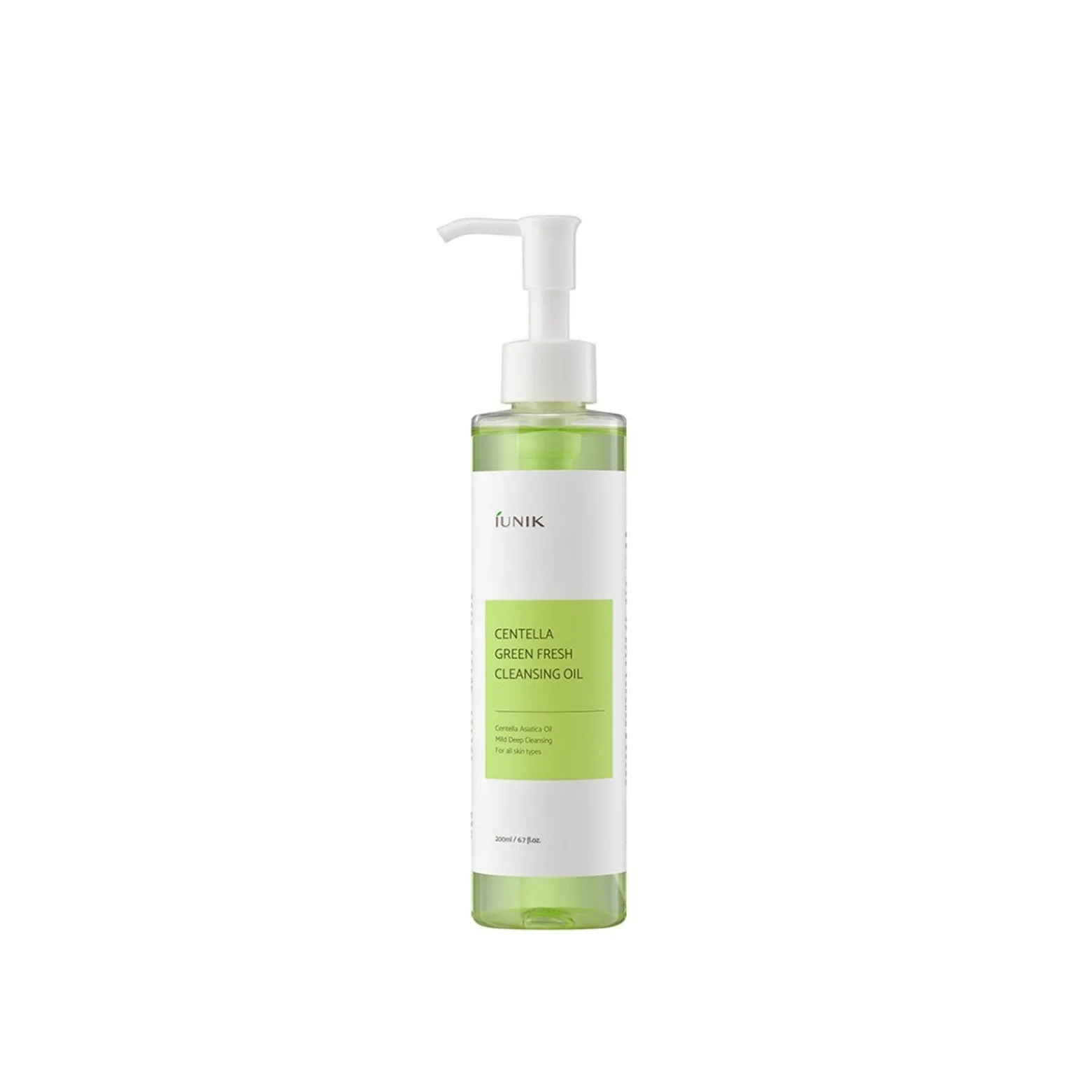 iUNIK Centella Green Fresh Cleansing Oil 200ml (6.7floz)