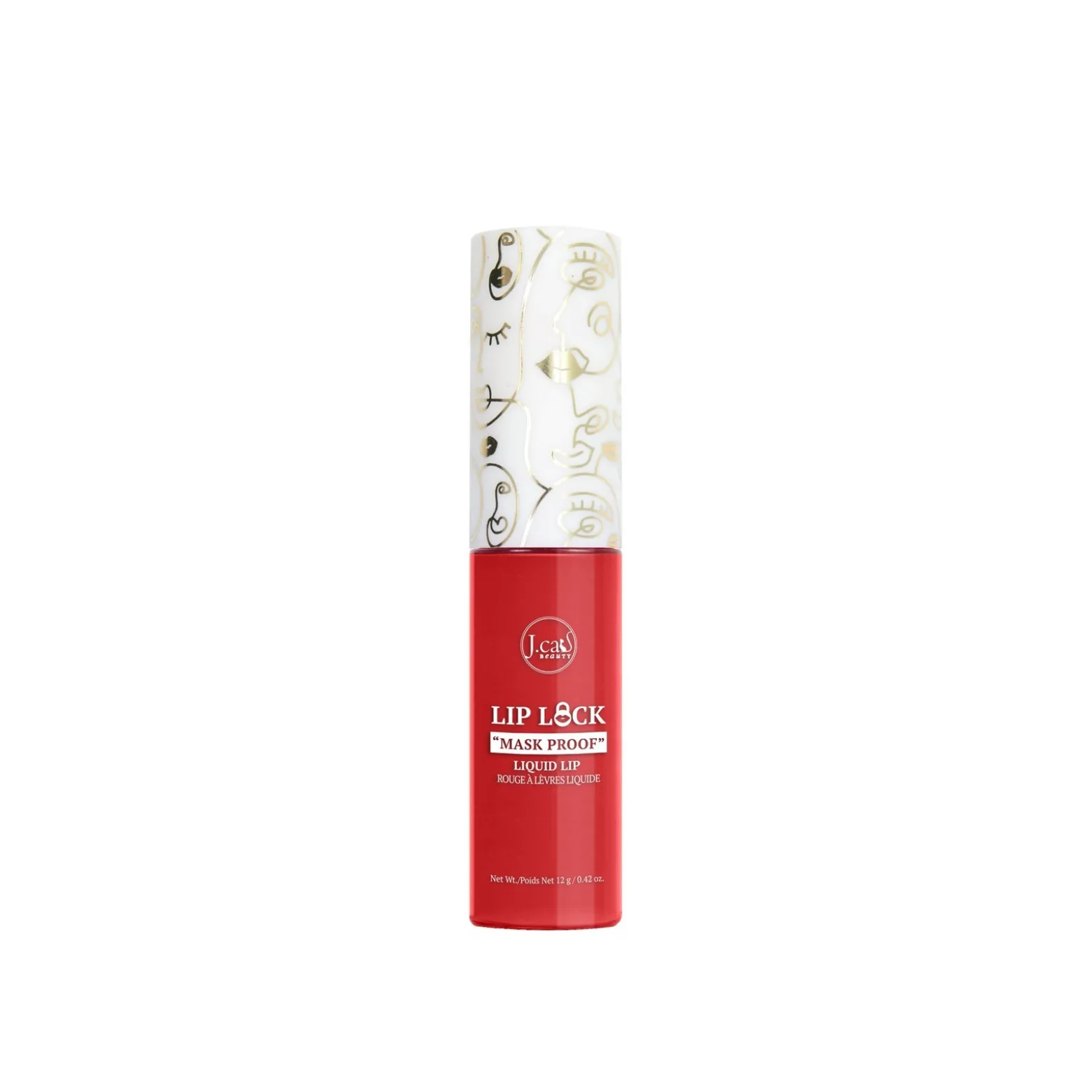 J.Cat Lip Lock Mask Proof Liquid Lipstick 103 First Response 10g (0.35oz)