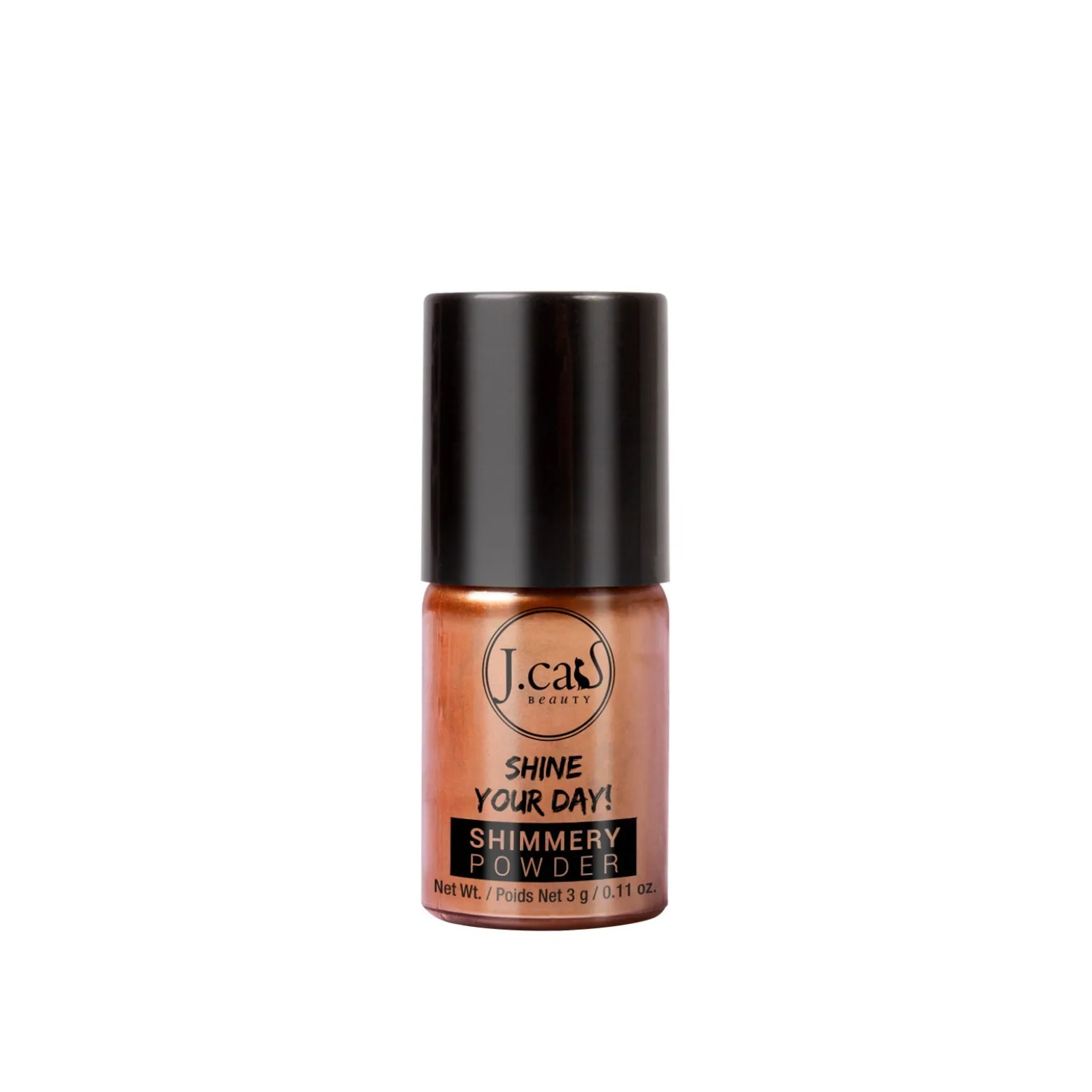 J.Cat Shine Your Day! Shimmery Powder 128 Fulvous 3g (0.11oz)