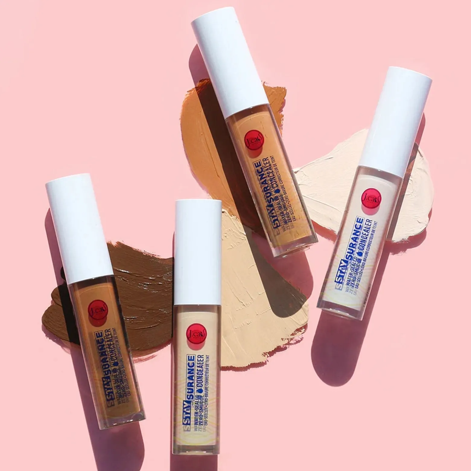 J.Cat Staysurance Water-Sealed Zero-Smudge Concealer 105 Vanilla Bean 6.5g (0.23floz)