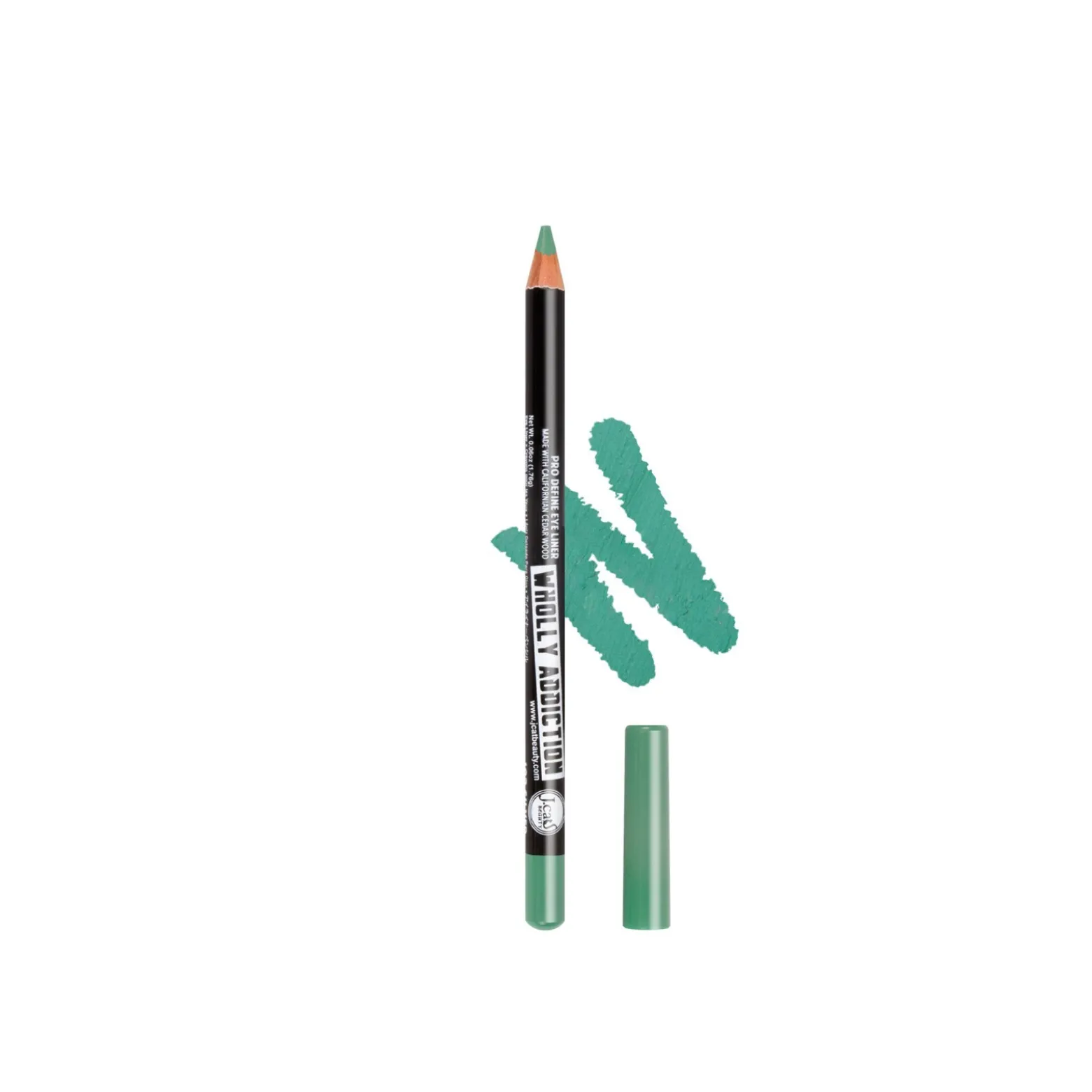 J.Cat Wholly Addiction Pro Define Eyeliner 116 Sea Green 1.76g (0.06oz)