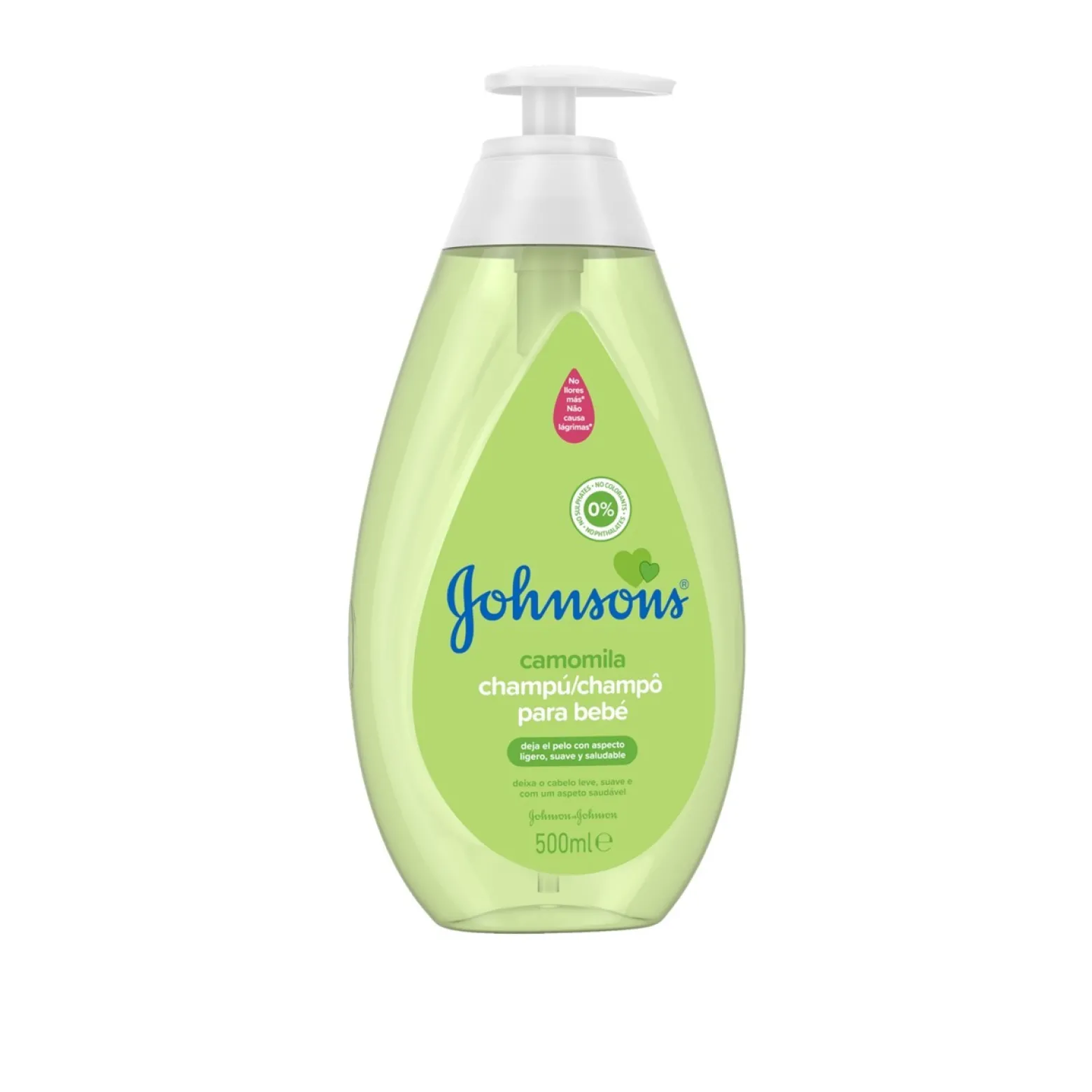 Johnson's Baby Chamomile Shampoo with Pump 500ml (16.9 fl oz)